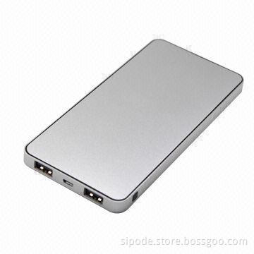 Portable power bank with all vertical-angel shape